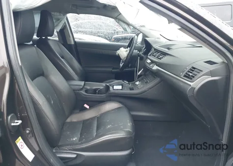 2012 Lexus Ct 200H Premium from USA, damaged, VIN JTHKD5BH8C2074593